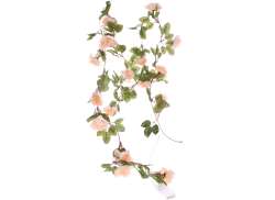 HBS Flower Garland LED 220cm - Charm Pink