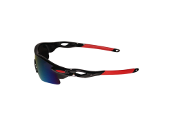 HBS Gafas De Ciclista Polarizadas Mirror Menta Breeze - Negro/Rojo