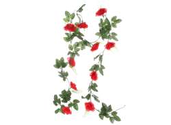 HBS Ghirlandă De Flori Deluxe 220cm - Trandafiri Roșu