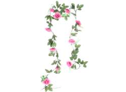 HBS Girlanda Kwiatowa Deluxe 220cm - Glebokie Blush Rózowy