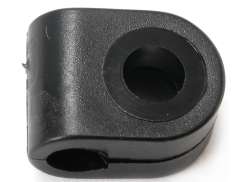 HBS Guía De Cable 16 x 12 x 5mm Para. Soporte De Guardabarros - Negro