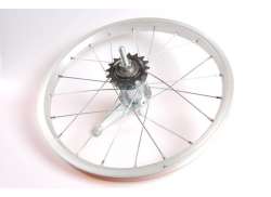 HBS 后轮 16x1.75&quot; Favorit 刹车花鼓 - 银色