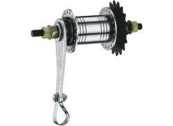 HBS KT Brake Hub Incl 19T Sprocket/Axle Nuts/Fastening Clamp