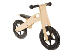 HBS Light Bicicleta Sin Pedales 12" De Madera - Negro