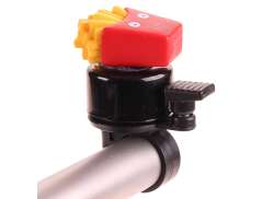 HBS Patate/Fries Bicycle Bell Ø22,2mm - Red/Yellow