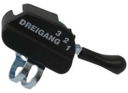 HBS Переключатель Передач 3S Для. Sram/Torpedo - Черный