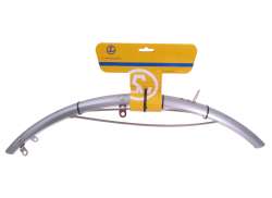 HBS Předn&iacute; Blatn&iacute;k 28" 45mm Plast - Stř&iacute;brn&aacute;/Průhledn&aacute;