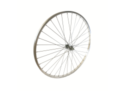 HBS Předn&iacute; Kolo 28 x 1 5/8 x 1 3/8 Alu - Stř&iacute;brn&aacute;