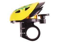 HBS 骑行头盔 自行车铃 Ø22,2mm - 黄色