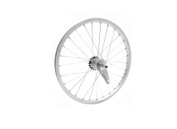 HBS Roda Traseira 20x1.75&quot; Cubo Do Trav&atilde;o - Prata