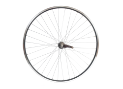 HBS Rueda Trasera 28x1 1/4&quot; Shimano Buje De Freno - Negro