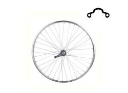 HBS Ruota Posteriore 28 x 1 1/2 Inch 19T Mozzo Freno - Acciaio