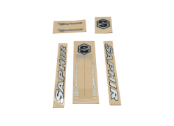 HBS Saphir Juego De Pegatinas - Plata