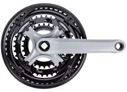 HBS Шатунная Система 48/38/28T 170mm - Черный/Серебряный