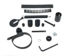 HBS Stuurstabilisator 1"- 1 1/8" Dla. Widelec - Czarny