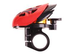 HBS Велосипедный Шлем Велосипедный Звонок &Oslash;22,2mm - Красный