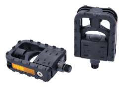 HBS VP-F55 Folding Pedals 9/16\" PVC - Black