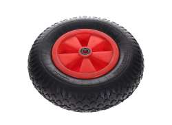 HBS Wheelbarrow Wheel 4.80 x 8.00\" - Red/Black