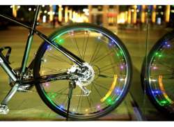 HBS 自行车灯 Led 车轮 装饰