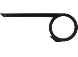 Hebie Chain Glider 오픈 체인 가드 &Oslash;17.5cm 38T - 블랙