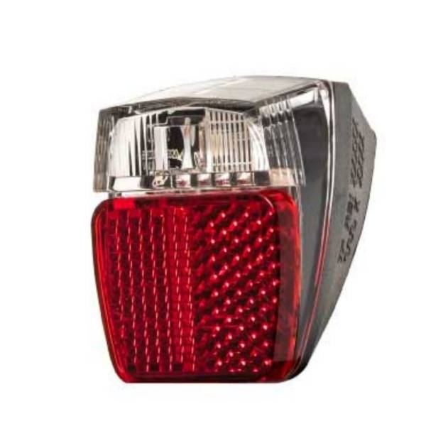 Fanale Posteriore A LED Mini Shin Yo, Vetro Trasparente, Con Funzione Luce Di Posizione E Stop, Omologazione E-GEPR