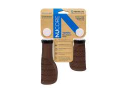 Herrmans Nucore Town Wave DD48 Impugnature 130/90mm - Marrone