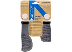 Herrmans Nucore Town Wave Handvatten 130/90mm Ø22mm - Grijs