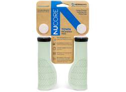 Herrmans Nucore Town Wave Impugnature 130mm Ø22mm - Verde