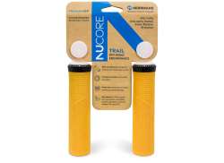 Herrmans Nucore Trail Peak Kahvat 130mm &Oslash;22mm - Keltainen