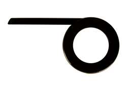 Herrmans Slyde Salvacadenas Abierto Abrir 42-44T Para. Corratec - Negro