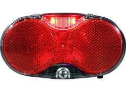 Herrmans Twinle Rear Light Battery 50mm - Red