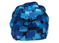 Hesling Krat Inlay 24 x 24cm - Blauw