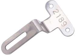 Hesling Support Garde-Chaîne Pour. Victoria Ride 1.3 26" - Argent