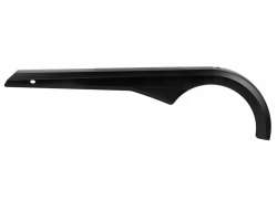 Hesling Velo &Ouml;ppet Kedjeskydd 28" 42T - Matt Svart