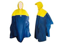 Hock 背包 斗篷式雨披 蓝色/黄色