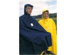 Hock Poncho Rain Stop Størrelse L (Op Til 165cm) Marineblå