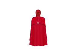 Hock Rain Light Poncho Impermeable Rojo - Talla L