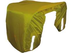 Hock Regenschutz für Doppelpacktasche - Gelb