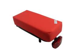Hooodie Bagagebærer Pude Big Cushie - Solid Rød