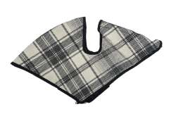 Hooodie Bakhjulsskydd 28&quot; - Super White Plaid