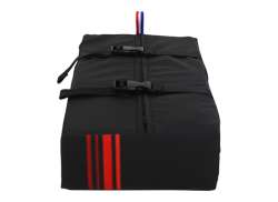 Hooodie Big Cushie Porte-Bagages Coussin Fire - Noir/Rouge