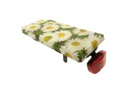 Hooodie Cushie Porte-Bagages Coussin Daisy&#039;s - Vert/Blanc