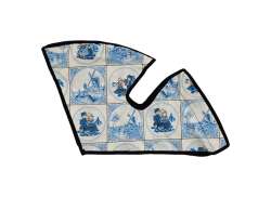 Hooodie Holand&eacute;s 7 Protector De Rueda Trasera 28&quot; - Azul/Blanco