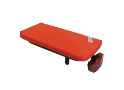 Hooodie Matkatavarateline Pehmuste Cushie - Bright Solid Punainen