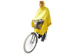 Hooodie Poncho Un-Taille-Fits-All Jaune