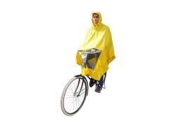 Hooodie Poncho Un-Taille-Fits-All Jaune