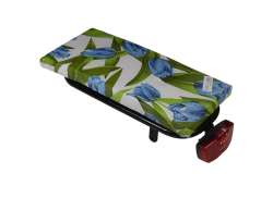 Hooodie Porte-Bagages Coussin Cushie - Tulips Bleu