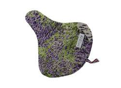 Hooodie Saddle Cover Lavender - Purple/Green