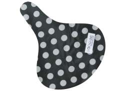 Hooodie Saddle Cover - Small Dots White
