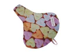 Hooodie Sadelbetr&aelig;k - K&aelig;rlighed Hjerter